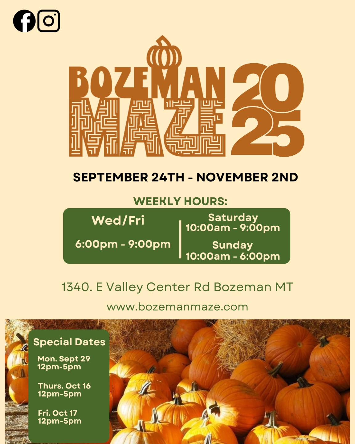 2025 Information Poster